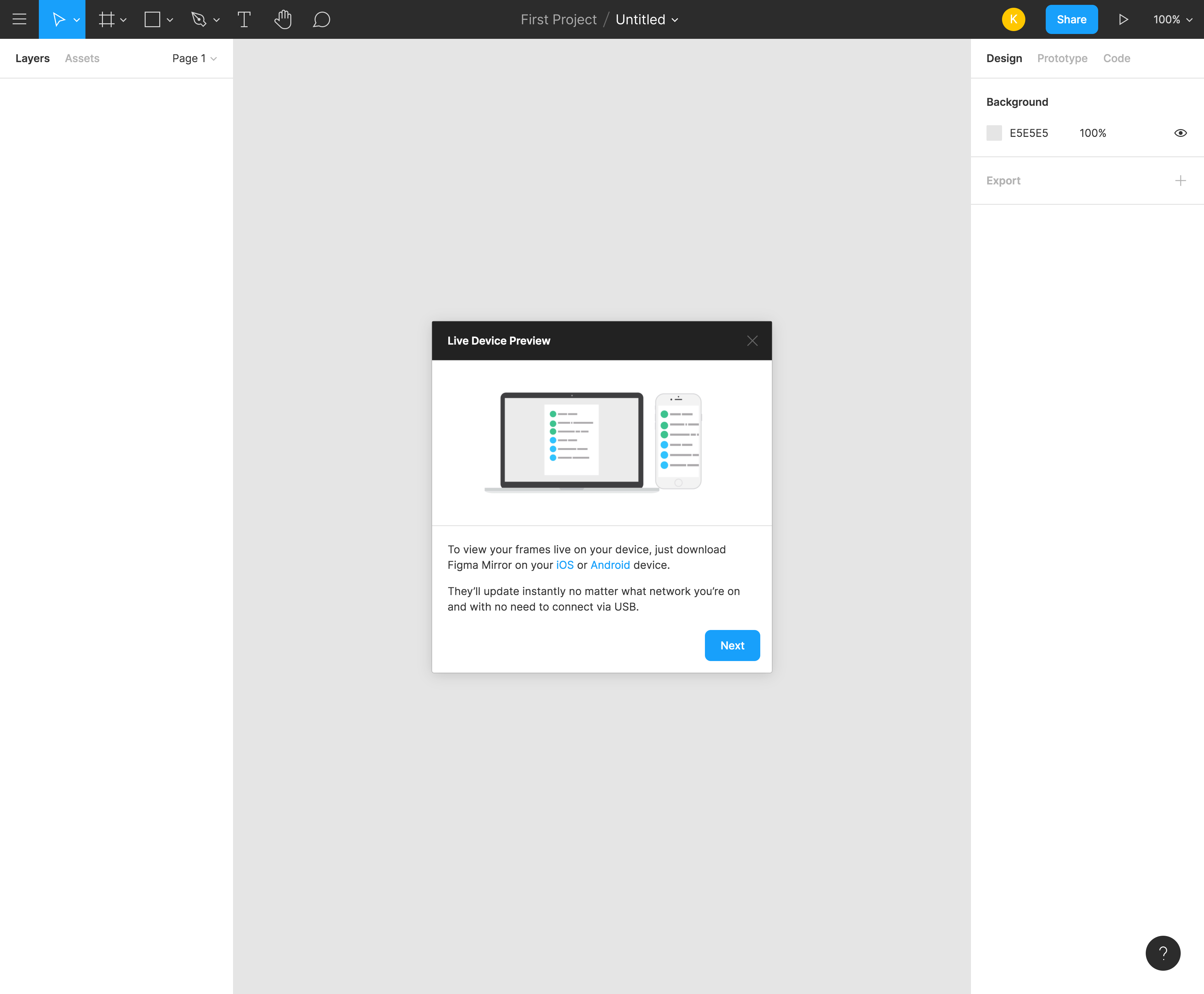 Figma Web - iDevie