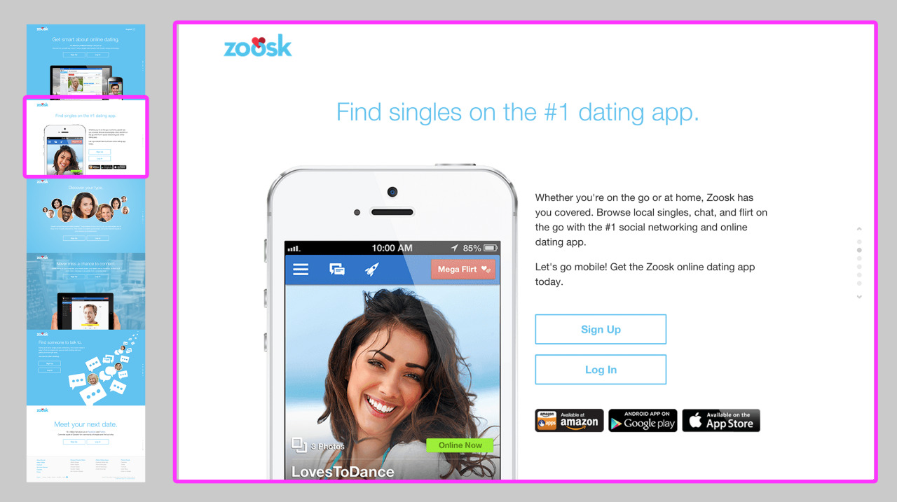 Dating site login zoosk Zoosk Reviews